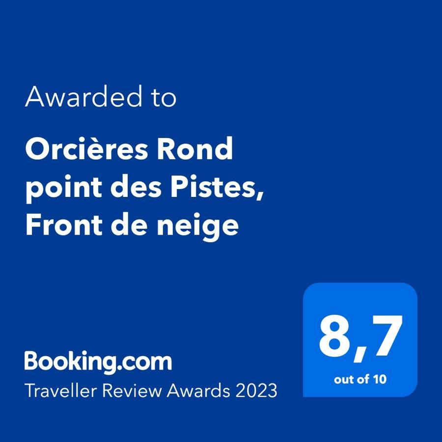 Apartamento Orcieres Rond Point Des Pistes, Front De Neige Exterior foto